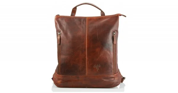 Leather Shoulder Bag/Backpack Kion 202105 Waxy, Kara