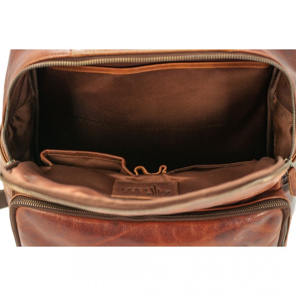 Leather Backpack Kion 21012601, Kara