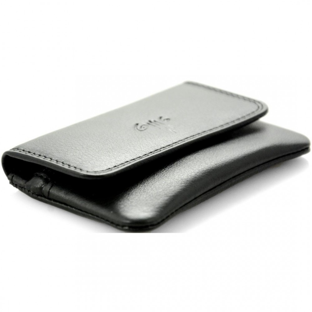 Leather Wallet-Key Holder Kion AG-81, Black