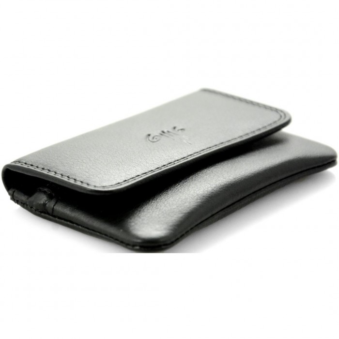 Leather Wallet-Key Holder Kion AG-81, Black