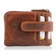 Leather Wallet-Key Holder Kion D-26 Kara, Brown