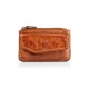 Leather Wallet-Key Holder Kion WS-NS-1020, Cognac