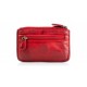 Leather Wallet-Key Holder Kion WS-NS-1020, Red