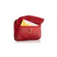 Leather Wallet-Key Holder Kion WS-NS-1020, Red