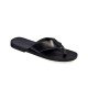 Men Leather Sandals Klimatsakis 207, Black Men Leather Sandals Klimatsakis 207, Black