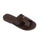 Women Leather Sandals Klimatsakis 37, Brown Women Leather Sandals Klimatsakis 37, Brown