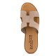 Women Leather Sandals Klimatsakis 37VM, Beige Women Leather Sandals Klimatsakis 37VM, Beige