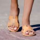 Women Leather Sandals Klimatsakis 37, Brown Women Leather Sandals Klimatsakis 37, Brown