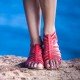 Women Leather Sandals Klimatsakis 310, Gold Women Leather Sandals Klimatsakis 310, Gold