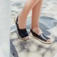  Women Leather Espadrilles E2 Klimatsakis, White