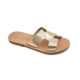 Women Leather Sandals Klimatsakis 37, Gold Women Leather Sandals Klimatsakis 37, Gold