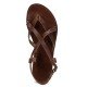 Women Leather Sandals Kouros 14/8, Brown Women Leather Sandals Kouros 14/8, Brown