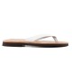 Women Leather Sandals Kouros 16, White Women Leather Sandals Kouros 16, White