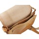 Leather Crossbody Bag Kouros 500, Natural