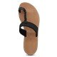 Women Leather Sandals Kouros & Iris 51, Black Women Leather Sandals Kouros & Iris 51, Black