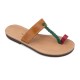 Women Leather Sandals Kouros & Iris 51, Multi Women Leather Sandals Kouros & Iris 51, Multi