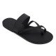 Men Leather Sandals Kouros 52, Black