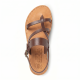 Women Leather Sandals Kouros 55, Brown Women Leather Sandals Kouros 55, Brown
