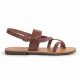 Women Leather Sandals Kouros 55, Brown Women Leather Sandals Kouros 55, Brown