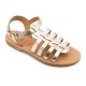 Women Leather Sandals Kouros 61, Gold