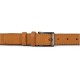 Stitched Leather Belt Kouros, Width 3,00cm, Natural Stitched Leather Belt Kouros, Width 3,00cm, Natural