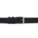Leather Belt Kouros, Width 3,00cm, Black