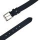 Leather Belt Kouros, Width 3,00cm, Black