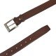 Leather Belt Kouros, Width 3,50cm, Brown
