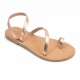 Women Leather Sandals Tsakiris 101, Bronze