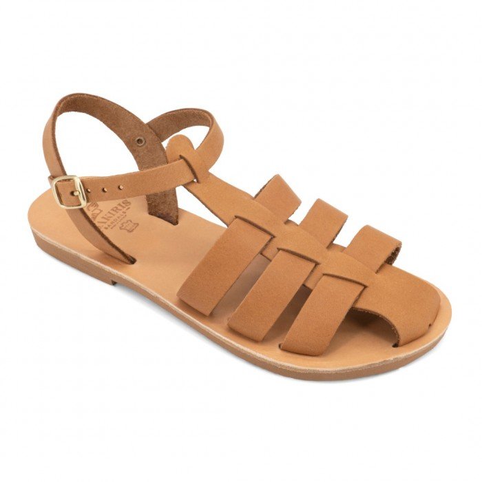 Women Leather Sandals Tsakiris 2011, Taba