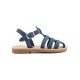 Children Leather Sandals Tsakiris Κ151, Blue Children Leather Sandals Tsakiris Κ151, Blue