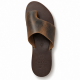 Women Leather Sandals Tsakiris , 5 Brown