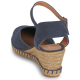 Women Leather Wedges Malena Verbenas, Blue Women Leather Wedges Malena Verbenas, Blue