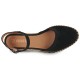 Women Leather Wedges Malena Verbenas, Black Women Leather Wedges Malena Verbenas, Black