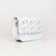 Δερμάτινη Τσάντα Χιαστί Vice Versa 99499-28, Λευκό Print Δερμάτινη Τσάντα Χιαστί Vice Versa 99499-28, Λευκό Print