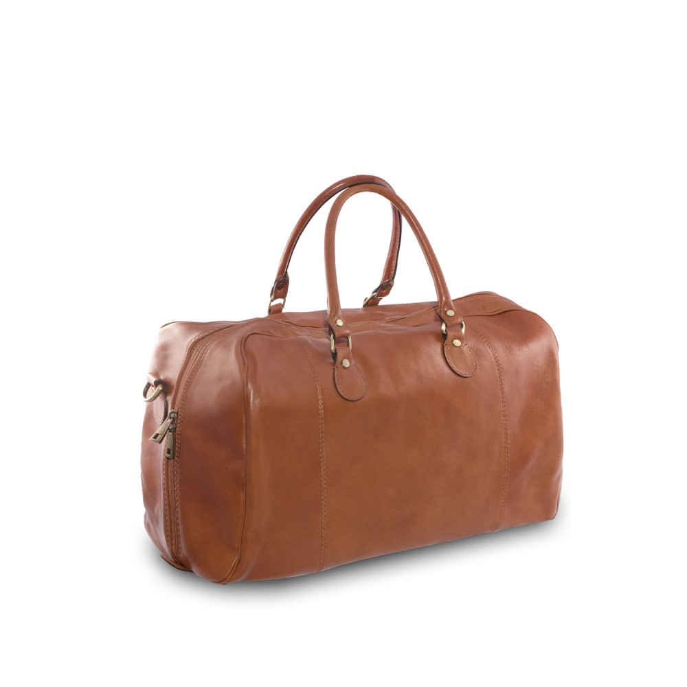 Leather Travel Bag Code.A590, Taba