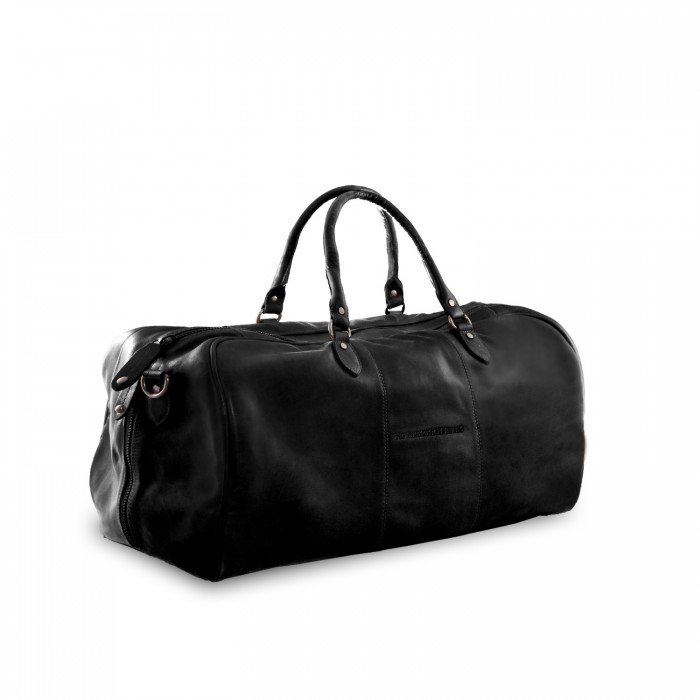 Δερμάτινη Τσάντα Ταξιδίου Chesterfield C20.000400.161, Μαύρο, 40 Λίτρων