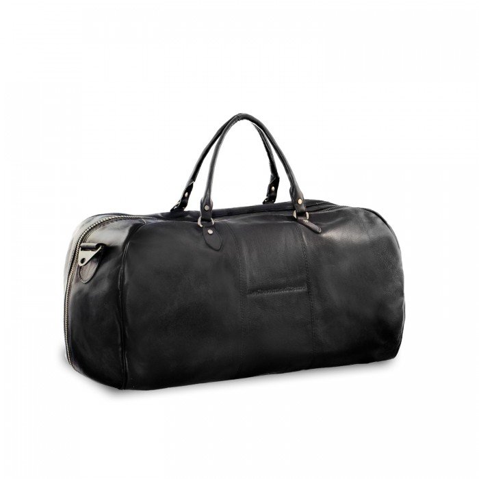 Δερμάτινη Τσάντα Ταξιδίου Chesterfield C20.001300, Μαύρο, 34 Λίτρων